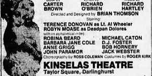 As advertised in the Herald,August 1982.