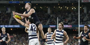 Harry McKay is also flying high at Carlton.