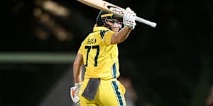 Alyssa Healy celebrates a half-century.