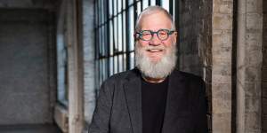 David Letterman in his new interview show My Next Guest Needs No Introduction.