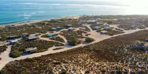 The campsite near Carnarvon from where Cleo was snatched.