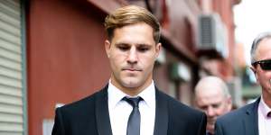 Jack de Belin says alleged victim was joking about his fame,jury hears