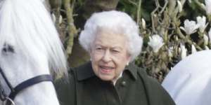 The Queen had a longstanding love for horses. 