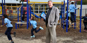 Dandenong North Primary School principal Kevin Mackay has had to deal with a persistent COVID-19 cluster in his school this term. 