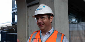 Sydney Metro City and Southwest project director Hugh Lawson.