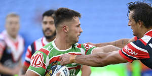 Axed halfback Lachlan Ilias steers Souths to a 28-12 win against the Roosters in NSW Cup on Friday night.