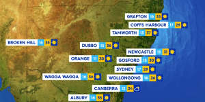 National weather forecast for Saturday December 21