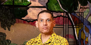 Tony Albert with with House of Namatjira (installation view).