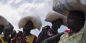 ‘Not looking good’:Ukraine war combines with coup to leave half of Sudan hungry