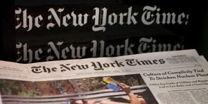 NYT boss warns publishers could be hurt in crackdown