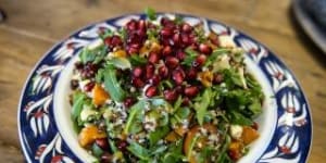 The quinoa salad served at The Turkish Tea House.