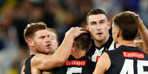 Dan McStay has helped make the Magpies forward line better