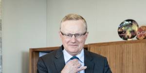 Reserve Bank governor Philip Lowe is expecting a period of low inflation following recent volatility.