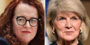 Genevieve Bell and Julie Bishop.