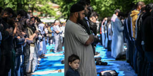 ‘Their plight has never been heard’:Thousands pray for Palestine in Flagstaff Gardens