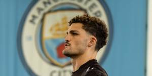 Nathan Cleary at Manchester City’s training complex.