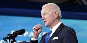 US President Joe Biden unveils the vaccine dose boost.