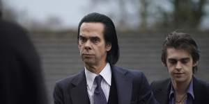 Nick Cave arrives for the funeral of Shane MacGowan,at Saint Mary’s of the Rosary Church,Nenagh,Ireland.