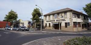 Marine Hotel at 199–217 New Street,Brighton.