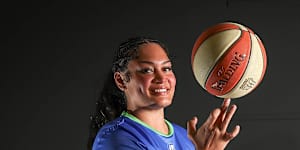 Geelong Venom import Alissa Pili will rush home to the US to watch her brother Brandon play in the Super Bowl on Monday AEDT.