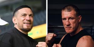 The fight that will never happen – Sonny Bill Williams and Paul Gallen.