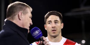 Hunt says he’s happy to stay at Dragons until end of season