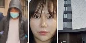 Yang Zhao,left,is accused of killing his flatmate Qiong Yan at their Hamilton apartment and leaving her body in a toolbox on the balcony for 10 months.