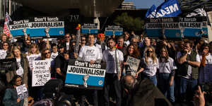 Staff at The Sydney Morning Herald,The Age begin five-day strike