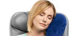 The Travelrest All-In-One Ultimate Travel Pillow.