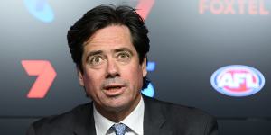 AFL CEO Gillon McLachlan has signed the biggest broadcasting deal in Australian sporting history.