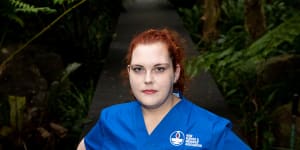 Sydney nurse Julia Farley is an RPA branch union delegate.