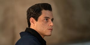 Rami Malek as villain Safin in the latest James Bond film,No Time to Die.