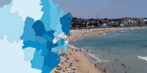 Sydney council elections map gif