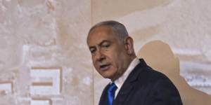 Israeli Prime Minister Benjamin Netanyahu unveiled what he said was a previously undisclosed Iranian nuclear weapons site. 