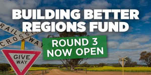 Nationals Building Better Regions Fund advertising. 