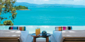 Start the day with freshly squeezed orange juice at Qualia,Hamilton Island.