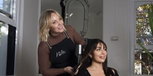 How to foil climate change:Hairdressers tackling curly topic with clients