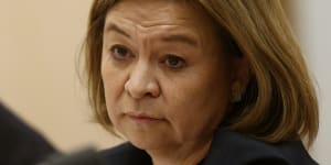 Michelle Guthrie,pictured here in 2016,was sacked as the ABC's managing director after refusing to resign.