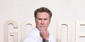 Will Ferrell puts his Omega centre stage at the Golden Globes.