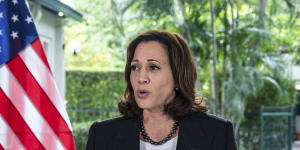 ‘As obvious as you can get’:US VP Kamala Harris to visit front-line South China Sea island