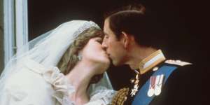 Prince Charles and Princess Diana on their wedding day on July 29,1981.