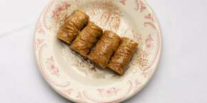 Kafeneion’s baklava.