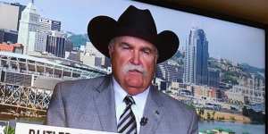 A tweeted image of Butler County Ohio Sheriff Richard K. Jones appearing on Fox News.