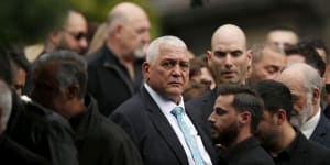 Remembering'happy smile',hundreds attend funeral of Mick Gatto's son