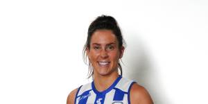 Libby Birch has crossed to the Kangaroos’ AFLW team and can’t wait for pre-season training to start.