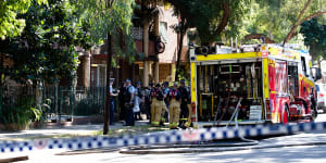 Boy critically burnt in inner-city unit fire,eight others in hospital