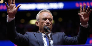 Robert F. Kennedy Jr has espoused misinformation around vaccine safety,including a discredited theory that childhood vaccines cause autism.