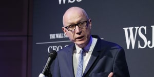 News Corp chief executive Robert Thomson gave lots of flourishes,but little facts on the deal.