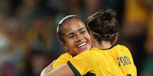 Fowler stars as Matildas claim stylish Olympic-qualifying win over Taiwan