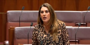 Lidia Thorpe's furious Senate outburst